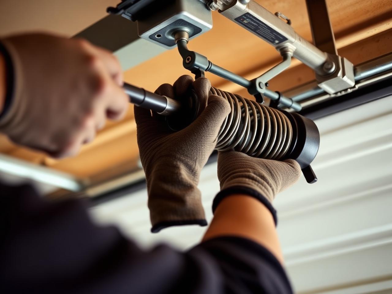 Spring Repair & Replacement — performed by Ebenezer Garage Door Repair in Rock Hill, SC
